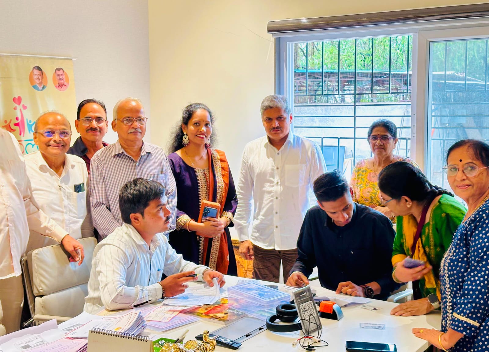 वाकडमध्ये नगरसेवक राहुल कलाटे आयोजित जनकल्याण शिबिराला नागरिकांचा उत्स्फूर्त प्रतिसाद