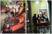 महापालिकेच्या अग्निशमन विभागाकडून युद्धपातळीवर बचावकार्य..!