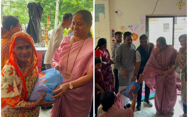 पिंपळे सौदागर, रहाटणीतील पूरग्रस्तांना उन्नतीचा मदतीचा हात..!