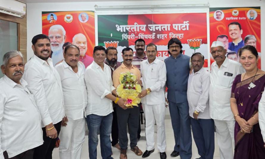 भाजपच्या पिंपरी-चिंचवड मध्यवर्ती कार्यालय प्रभारीपदी मधुकर बच्चे यांची नियुक्ती