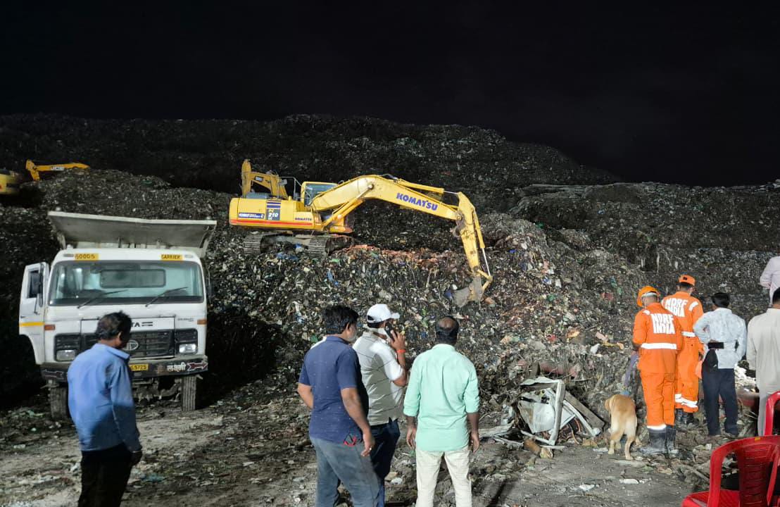 मोशी दुर्घटनेतील बचाव कार्य अखेर ४ दिवसांनंतर संपले; मृतांची संख्या ९ वर