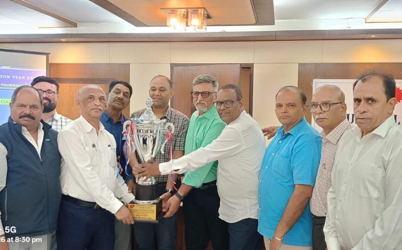 औद्योगिक क्रीडा संघटनेची सर्वसाधारण सभा व वार्षिक पारितोषिक वितरण समारंभ उत्साहात संपन्न