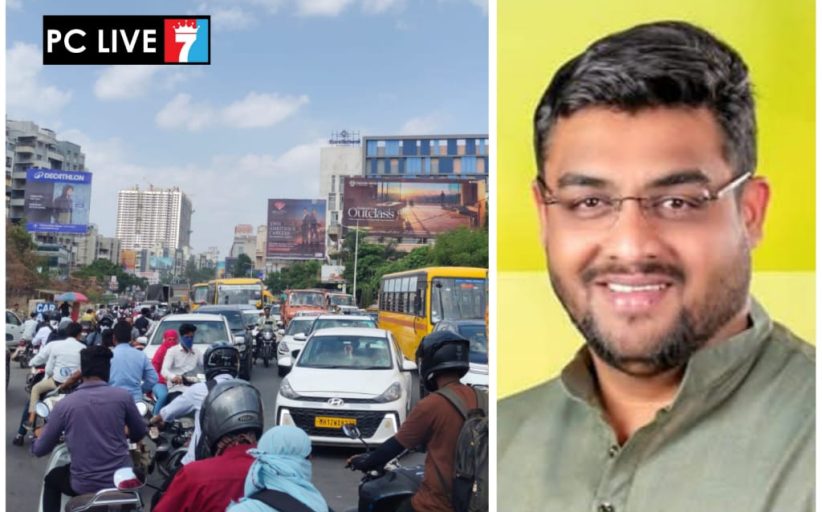 वाकडमधील कस्तुरी चौक आणि विनोदे चौक येथील वाहतूक कोंडीने नागरिक हैराण..!
