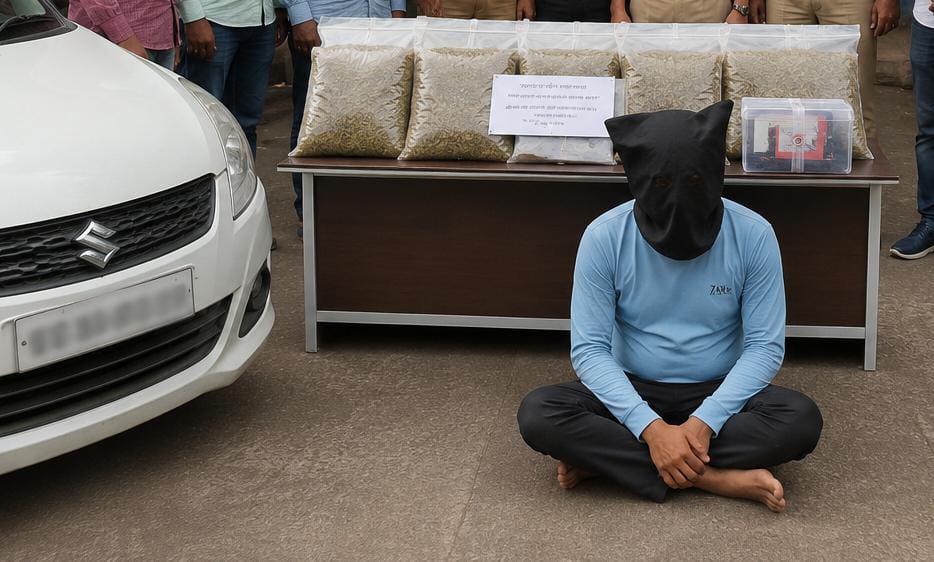 हिंजवडीत अंमली पदार्थ तस्करीचा पर्दाफाश; ६ किलो ९९४ ग्रॅम वजनाचा अफू व डोडा चुरा जप्त, एकाला अटक