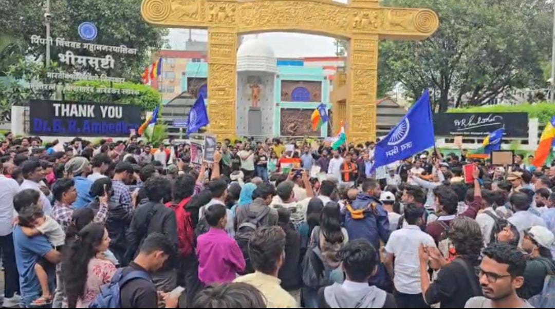 पिंपरीत विद्यार्थ्यांचे आंदोलन; जंतर-मंतर येथे सुरू असलेल्या उपोषणाला पाठिंबा
