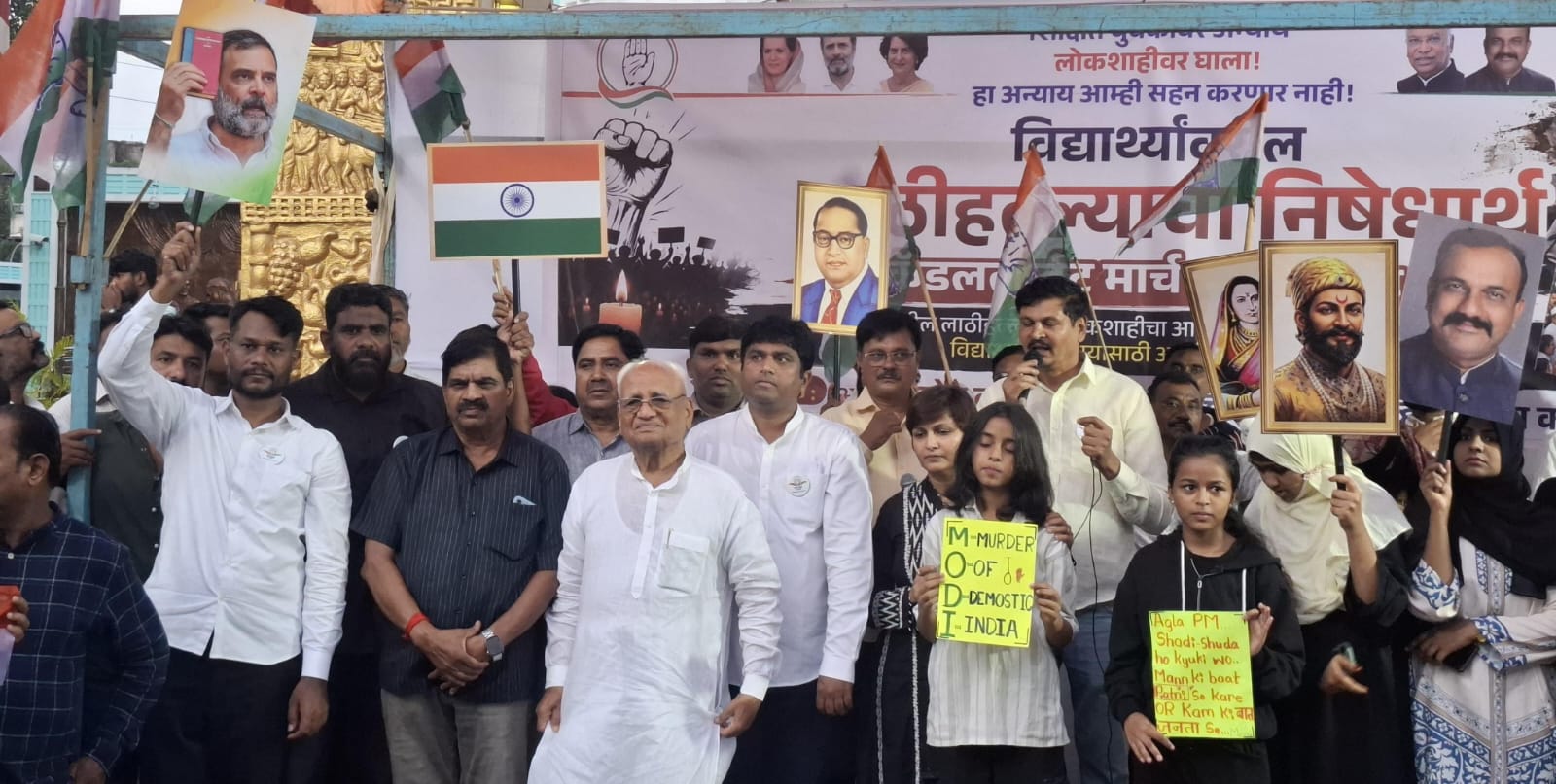 धर्मेंद्र प्रधान यांच्या राजीनाम्यानंतर पिंपरीत काँग्रेसचा ‘न्याय विजय’ जल्लोष; बी. जी. कोळसे पाटील यांचे मोदी सरकारवर टीकास्त्र