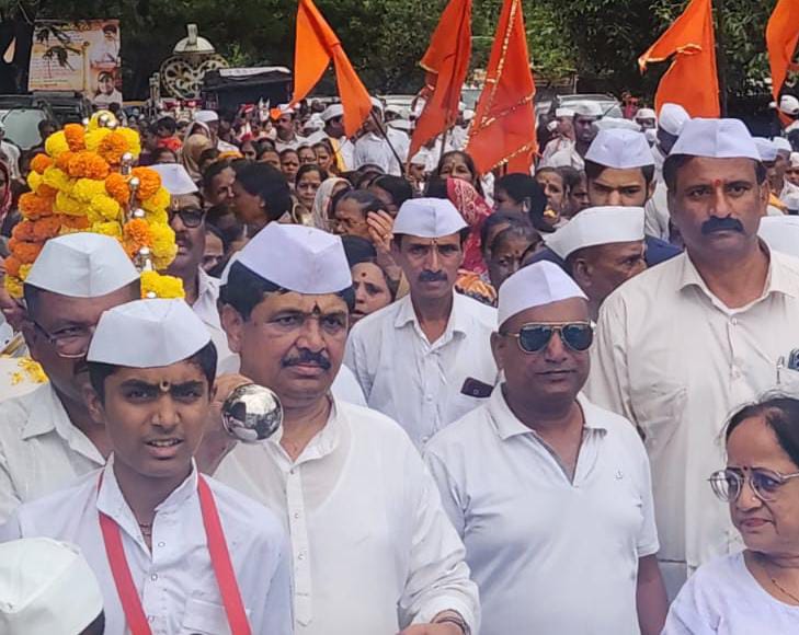 आषाढी एकादशी निमित्त राष्ट्रीय श्रमिक आघाडीची भव्य दिंडी उत्साहात संपन्न; हजारो वारकरी श्रमिकांचा उत्स्फूर्त सहभाग