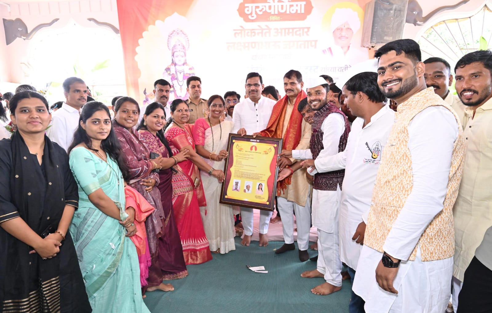 श्री दत्त साई सेवा कुंज आश्रमात गुरुपौर्णिमा महोत्सव भक्तिमय वातावरणात संपन्न..!