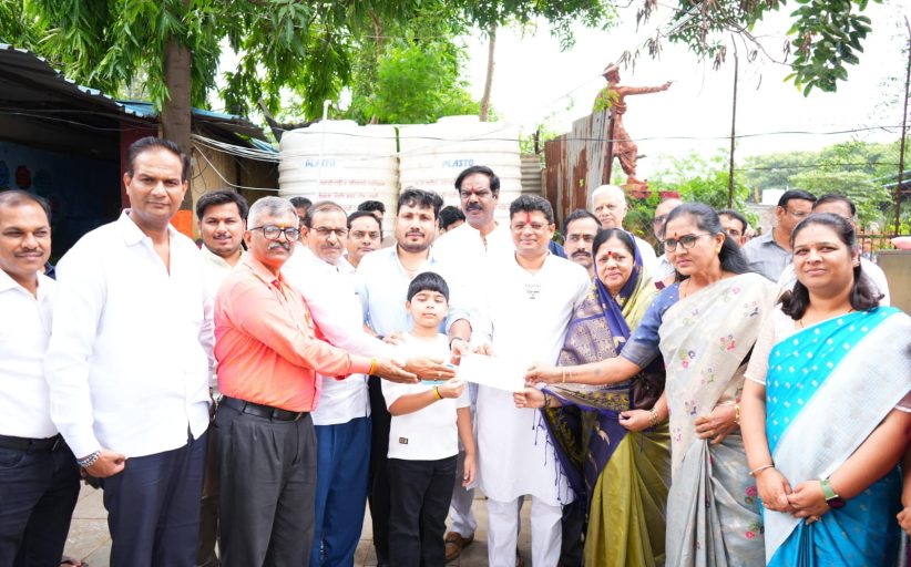 गुरुपौर्णिमेच्या पावन पर्वावर समाजकार्यासाठी ‘‘समर्पण’’