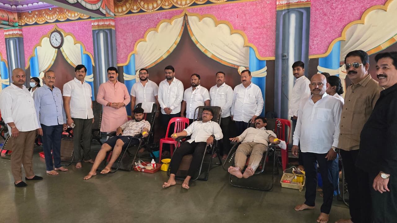 स्व. अजितदादा पवार यांच्या जयंतीनिमित्त पिंपळे सौदागरमध्ये भव्य रक्तदान शिबिर; नागरिकांचा उत्स्फूर्त सहभाग, नाना काटे यांच्या वतीने आयोजन