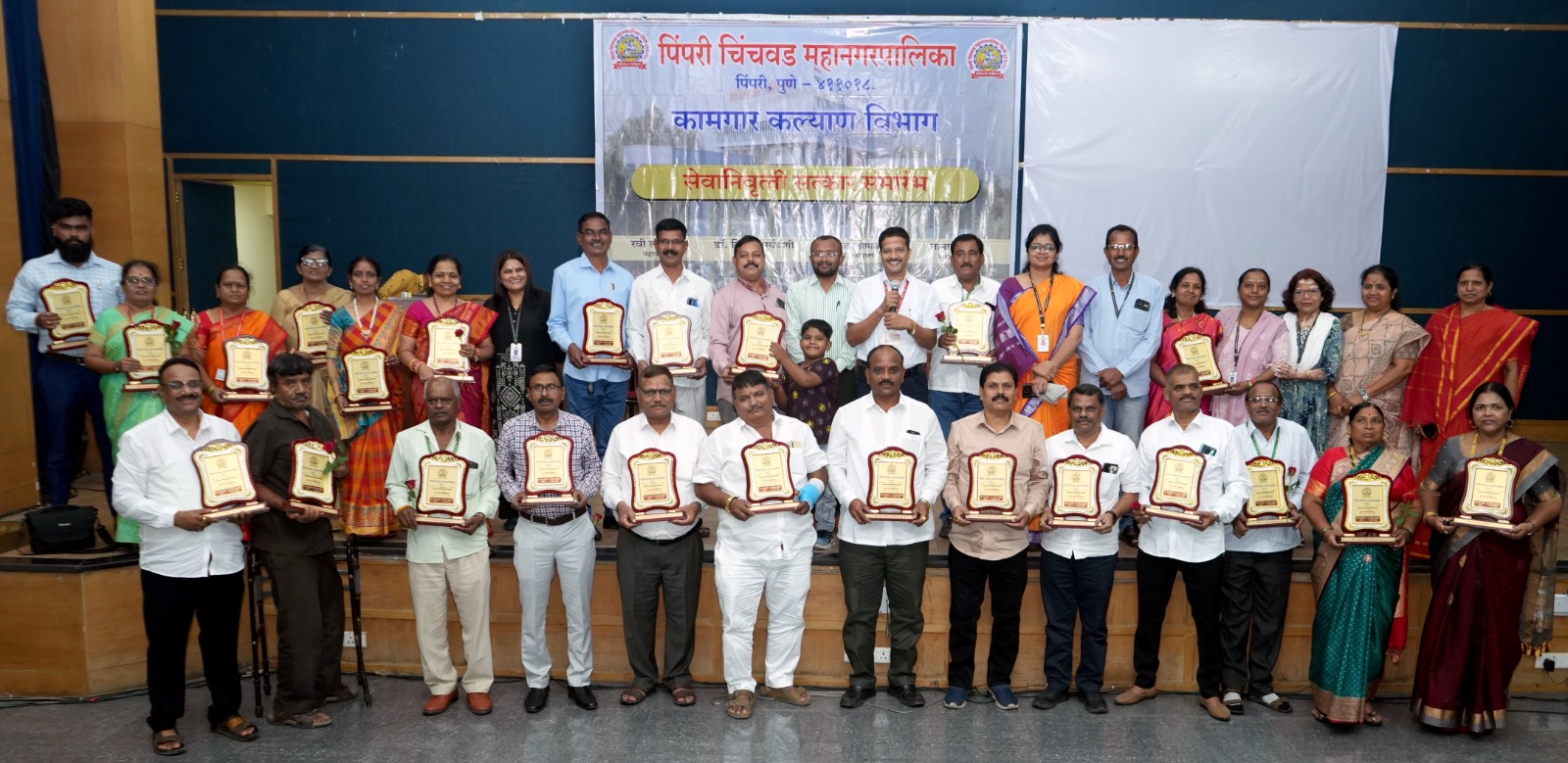 पिंपरी चिंचवड महापालिकेच्या सेवेतून जुलै अखेर ३५ अधिकारी-कर्मचारी सेवानिवृत्त