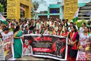 सुनेत्रा पवारांवरील वक्तव्याच्या निषेधार्थ पिंपरी-चिंचवडमध्ये राष्ट्रवादीचे आंदोलन