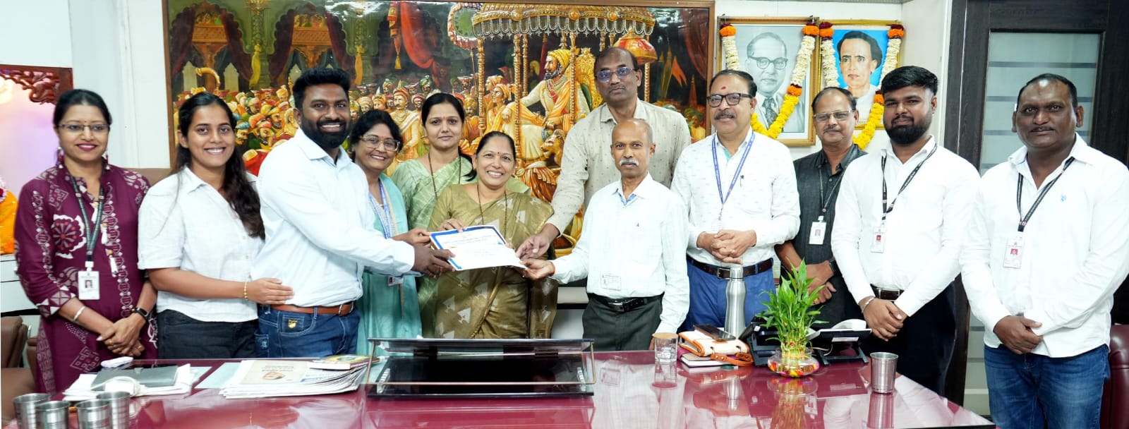 उपमहापौर शर्मिला बाबर यांच्या हस्ते 'हॅकेथॉन २०२५'च्या विजेत्यांचा गौरव