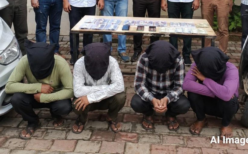 चिखलीत एमडी ड्रग्जच्या तस्करीचा पर्दाफाश; चौघांना अटक, ७ लाख ३८ हजारांचा मुद्देमाल जप्त