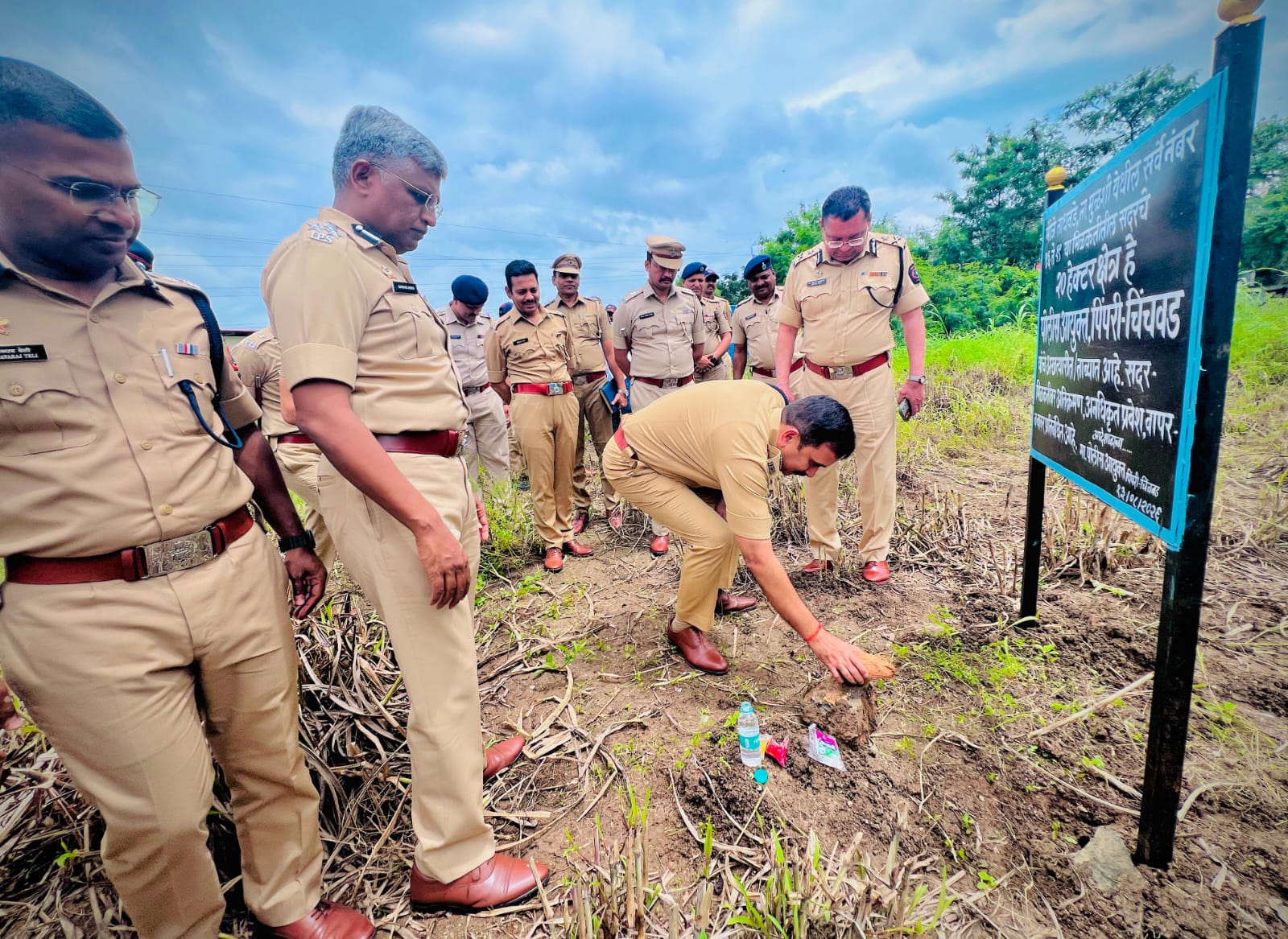 ताथवडेतील ५० एकर जमीन अखेर पोलिस मुख्यालयाच्या ताब्यात; पिंपरी-चिंचवड पोलिसांची आठ वर्षांची प्रतीक्षा संपली
