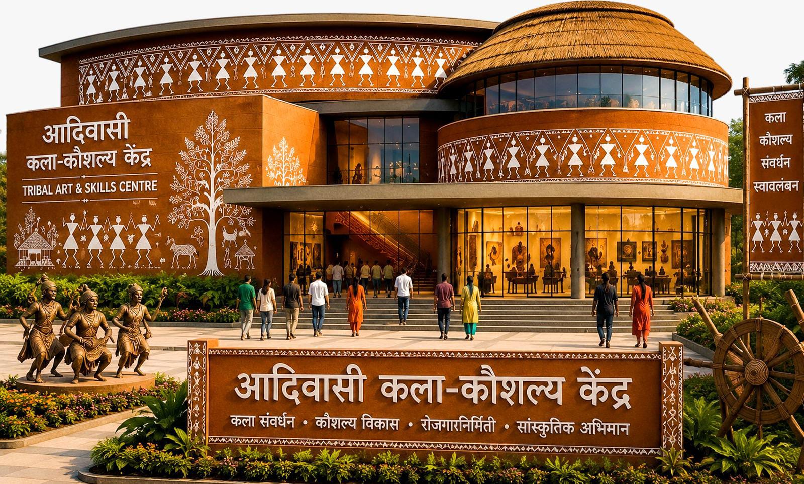 मोशीत साकारणार वंचित आदिवासी समाजासाठी सर्वांगीण विकास केंद्र..!