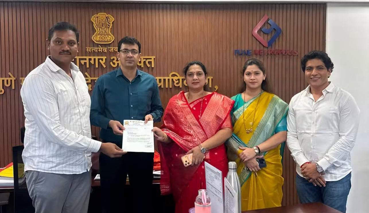 वाकड येथील प्रस्तावित मेट्रो स्थानकास भुजबळ चौक मेट्रो स्टेशन नामकरणाची मागणी; पीएमआरडीए आयुक्तांना निवेदन