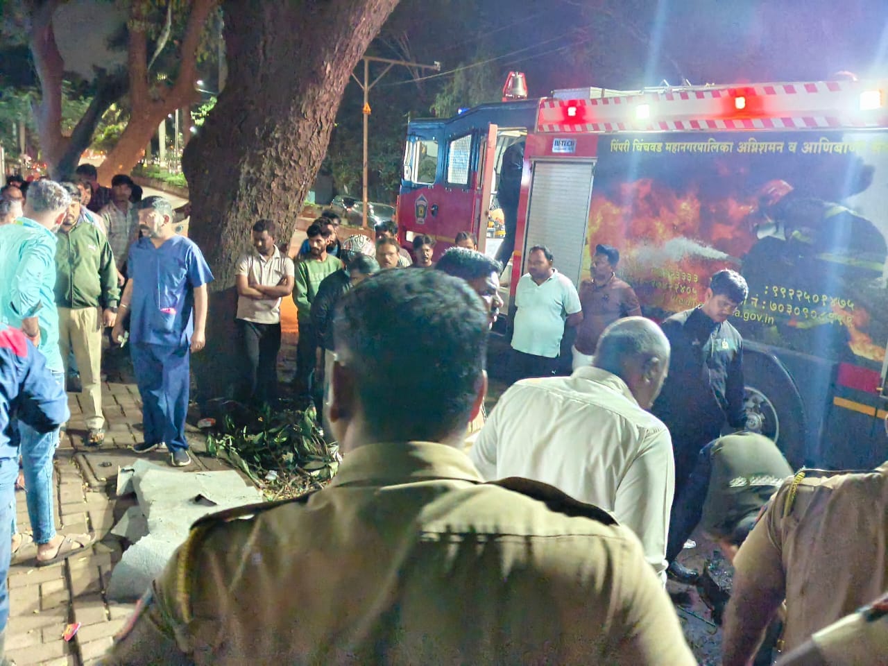 निगडी प्राधिकरण येथे चेंबरमध्ये अडकून दोन कामगारांचा दुर्दैवी मृत्यू