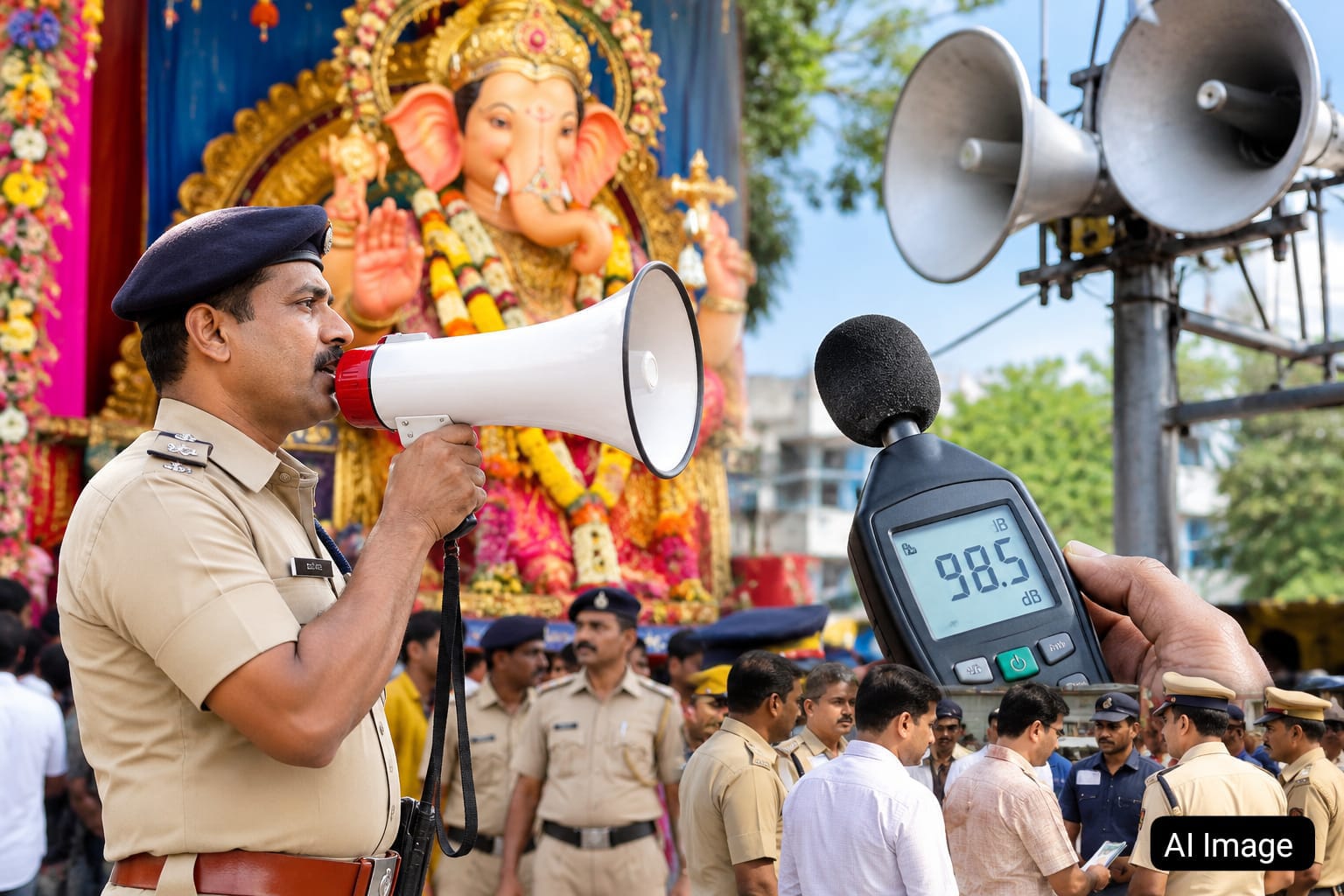 आवाजाची मर्यादा ओलांडली तर थेट अध्यक्ष-पदाधिकारी अडचणीत; गणेशोत्सवासाठी पिंपरी-चिंचवड पोलिसांची कडक नियमावली