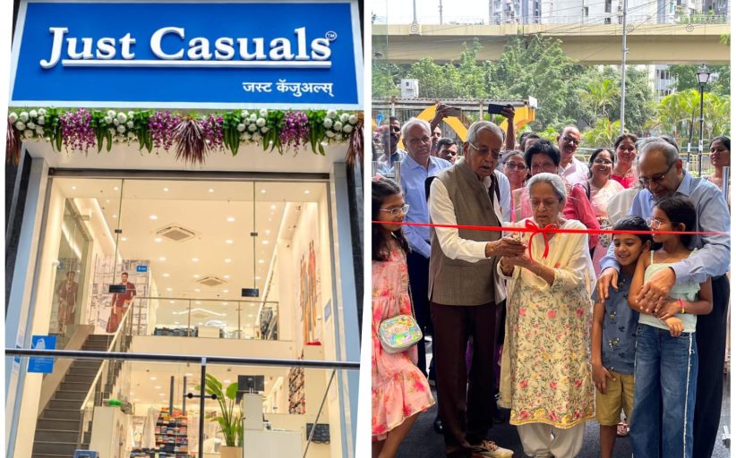 दर्शन अपॅरल्स तर्फे पिंपरी येथे ‘जस्ट कॅज्युअल्स’च्या नव्या स्टोअरचे उद्घाटन