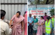 दापोडीतील शून्य कचरा प्रकल्पाला उपमहापौर शर्मिला बाबर यांची भेट