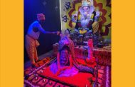 वास्तुउद्योग कॉलनी येथील नवनिर्माण विकास मंडळात पार्थिव शिवलिंगाची स्थापना; भस्म आरती पाहण्यासाठी नागरिकांची मोठी गर्दी