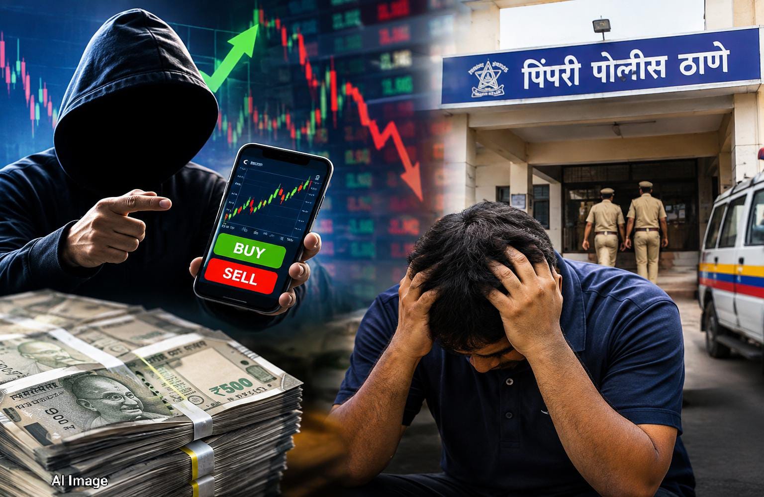 शेअर मार्केटमध्ये गुंतवणुकीच्या आमिषाने १० लाखांची फसवणूक; पिंपरी पोलिसांत गुन्हा दाखल