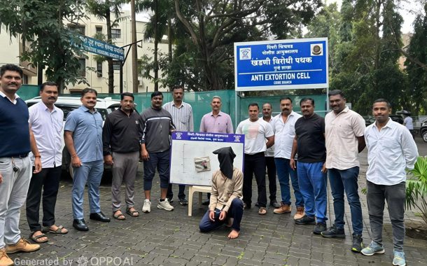 मोक्का गुन्ह्यातील फरार आरोपीला पिस्टलसह अटक; खंडणी विरोधी पथकाची कामगिरी