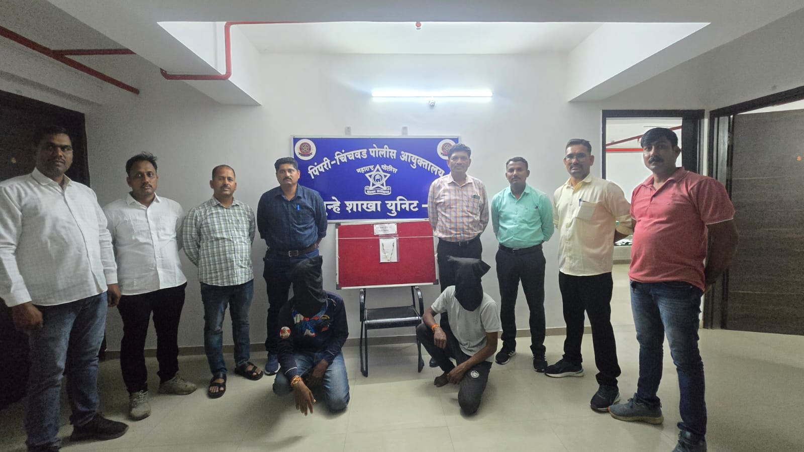 १०० सीसीटीव्हींच्या मदतीने चैन स्नॅचिंग व दुचाकी चोरीचा गुन्हा उघड; तीन आरोपी जेरबंद