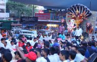 भोसरी परिसरात गणेश विसर्जन मिरवणूक उत्साहात