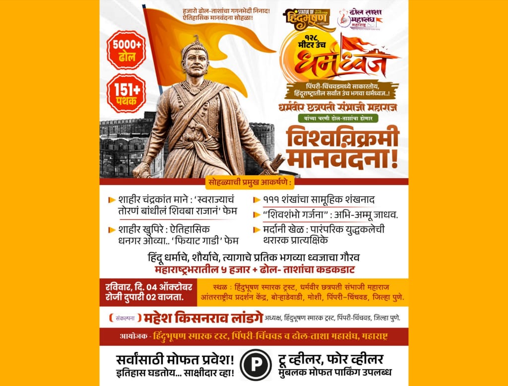ऐतिहासिक क्षणाचे साक्षीदार व्हा : पिंपरी-चिंचवडकर नोंदवणार नवा विश्वविक्रम..!