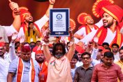 शिव-शंभू विचारांचा गगनभेदी निनाद… पिंपरी-चिंचवडचा गिनीज विश्वविक्रम..!