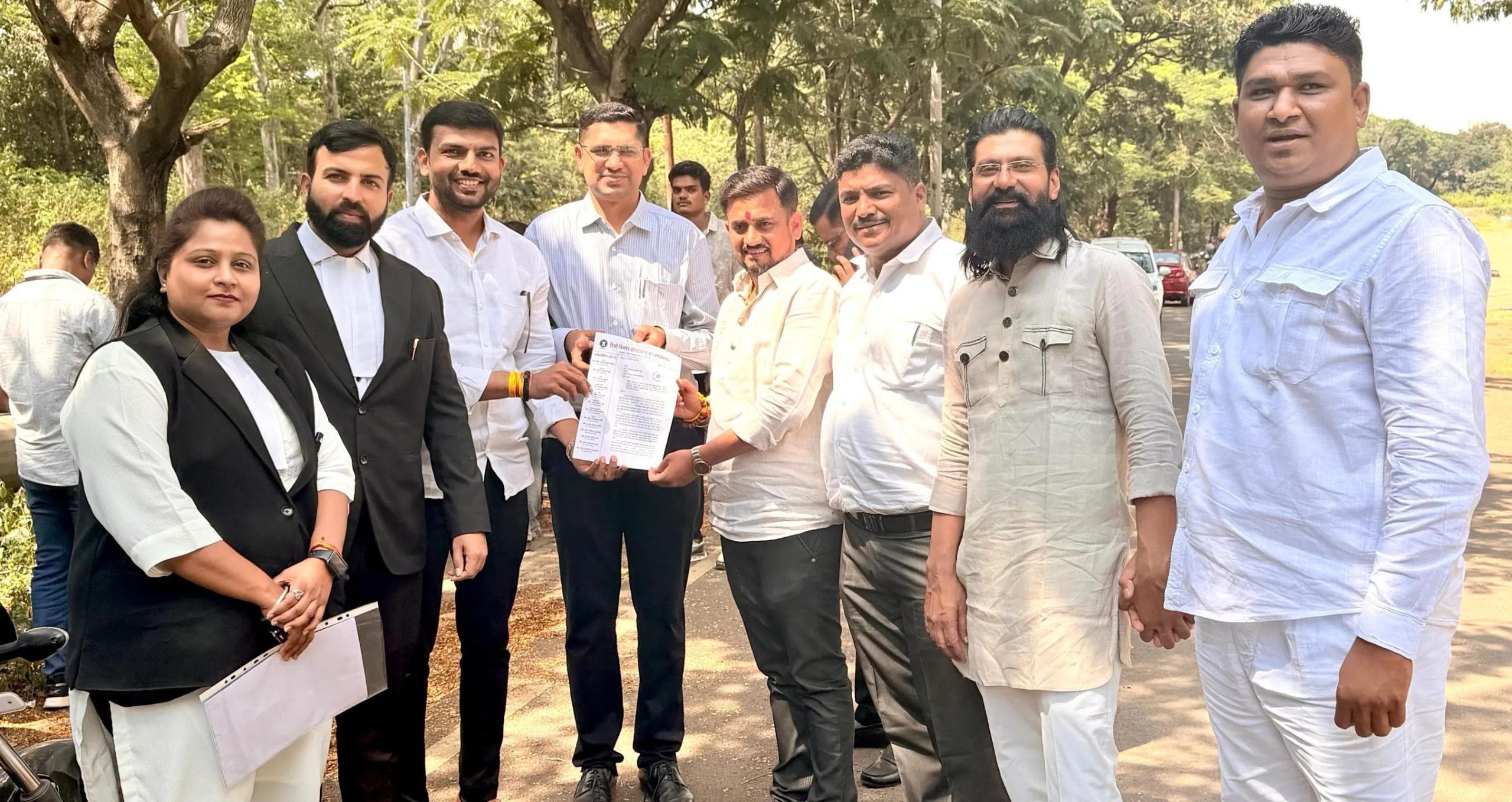 नेहरूनगर न्यायालय परिसरातील कोंडीवर दुहेरी उपाययोजना; पार्किंगसह नोटरी वकिलांसाठी स्वतंत्र जागेची पाहणी