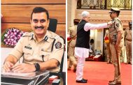 पिंपरी-चिंचवडचे पोलीस आयुक्त विनय कुमार चौबे यांना राष्ट्रपती पोलीस पदक प्रदान