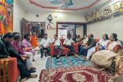 संत तुकाराम नगर प्रभाग क्र. २० मध्ये शिवसेनेची ‘घोंगडी बैठक’ उत्साहात; संघटनात्मक बांधणीवर भर