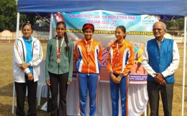 NIDJAM राष्ट्रीय कनिष्ठ ॲथलेटिक्स स्पर्धेसाठी निवड चाचण्या उत्साहात; २५० खेळाडूंचा सहभाग