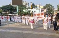 पिंपळे सौदागर येथे राष्ट्र सेविका समितिचे सघोष पथसंचलन आणि शस्त्रपूजन उत्साहात संपन्न