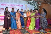 लक्षवेध सोशल फाउंडेशनतर्फे महिला भोंडला व सन्मान सोहळा उत्साहात